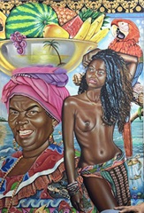 Pintura Caribe del Pintor Jorge Ocaña