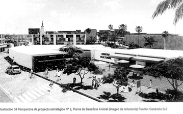 Ilustracion 34 - Perspectiva Proyecto Estrategico No. 2 - Planta de Beneficio Animal - Consorcio G-3