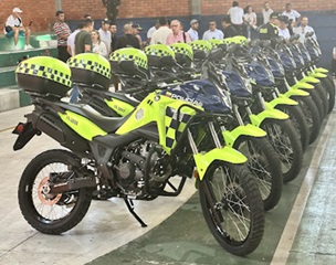 Motos para la Policía de Girardot