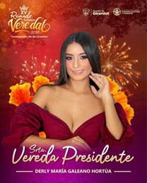 Derly Galeano - Presidente- Foto IMCTF
